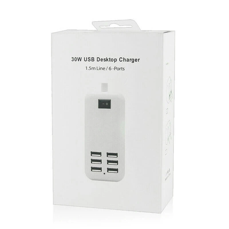 4/6 портов несколько настенных USB зарядное устройство для путешествий планшет зарядка смарт-адаптер GK99