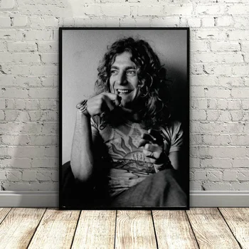 

Robert Anthony Plant music star Art silk painting Poster Wall Decor