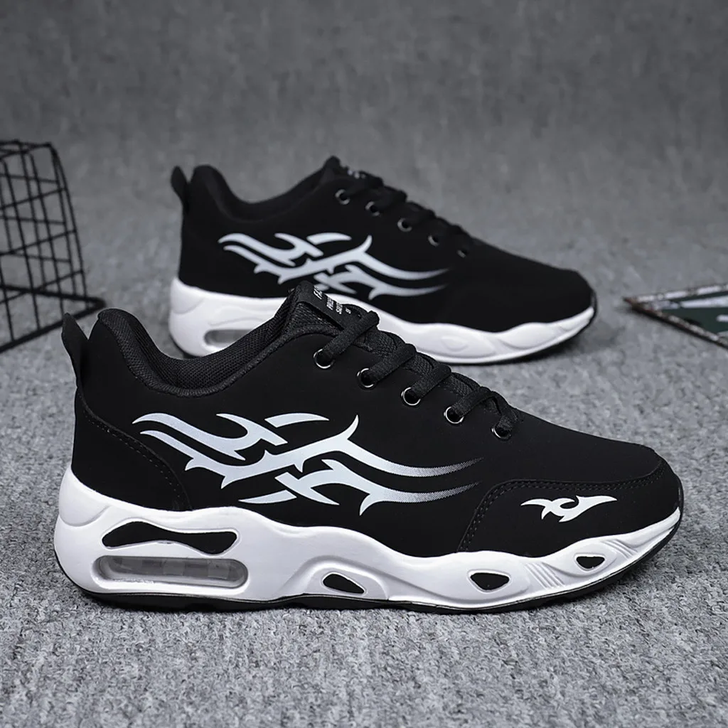 Thick Sole Bottom Lightweight Men's Wear-Resistant Non-Slip Outdoor Male Running Sneakers Basketball Shoes zapatillas hombre
