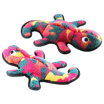 

Dog Plush Chew Toys For Small Large Dogs Bite Resistant Dog Squeaky Lizard Toys Squeak Puppy Dog Interactive Toy Pets Supplies