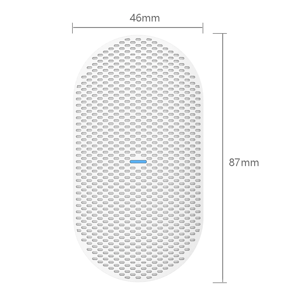 EKEN 무선 초인종 차임 AC90-250V 52 차임 110dB 수신기, 저전력 소비, 와이파이 비디오 초인종 EKEN V5 V7 T8