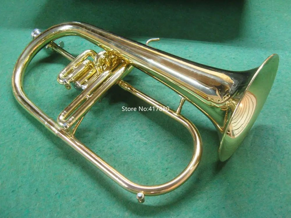 HotSellingJupiterJFH846FlugelhornBbBrassBellLacquermetal