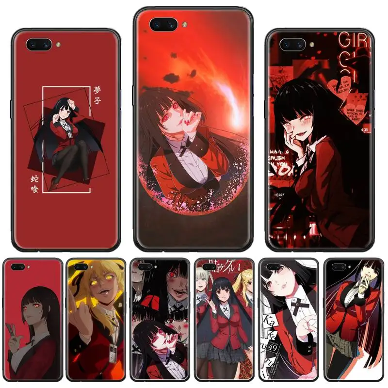 Чехол для телефона с японским аниме Kakegurui Jabami Yumeko OPPO F 1S 7 9 K1 A77 F3 RENO F11 A5 A9 2020 A73S R15 REALME