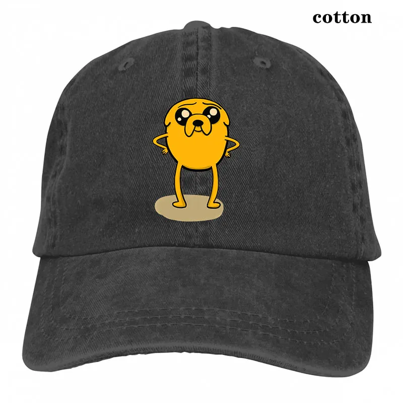 ADVENTURE TIME JAKE THE DOG PUPPY EYES бейсбольная кепка для мужчин и женщин Кепка для водителя грузовика модная Регулируемая Кепка - Цвет: 3-Black