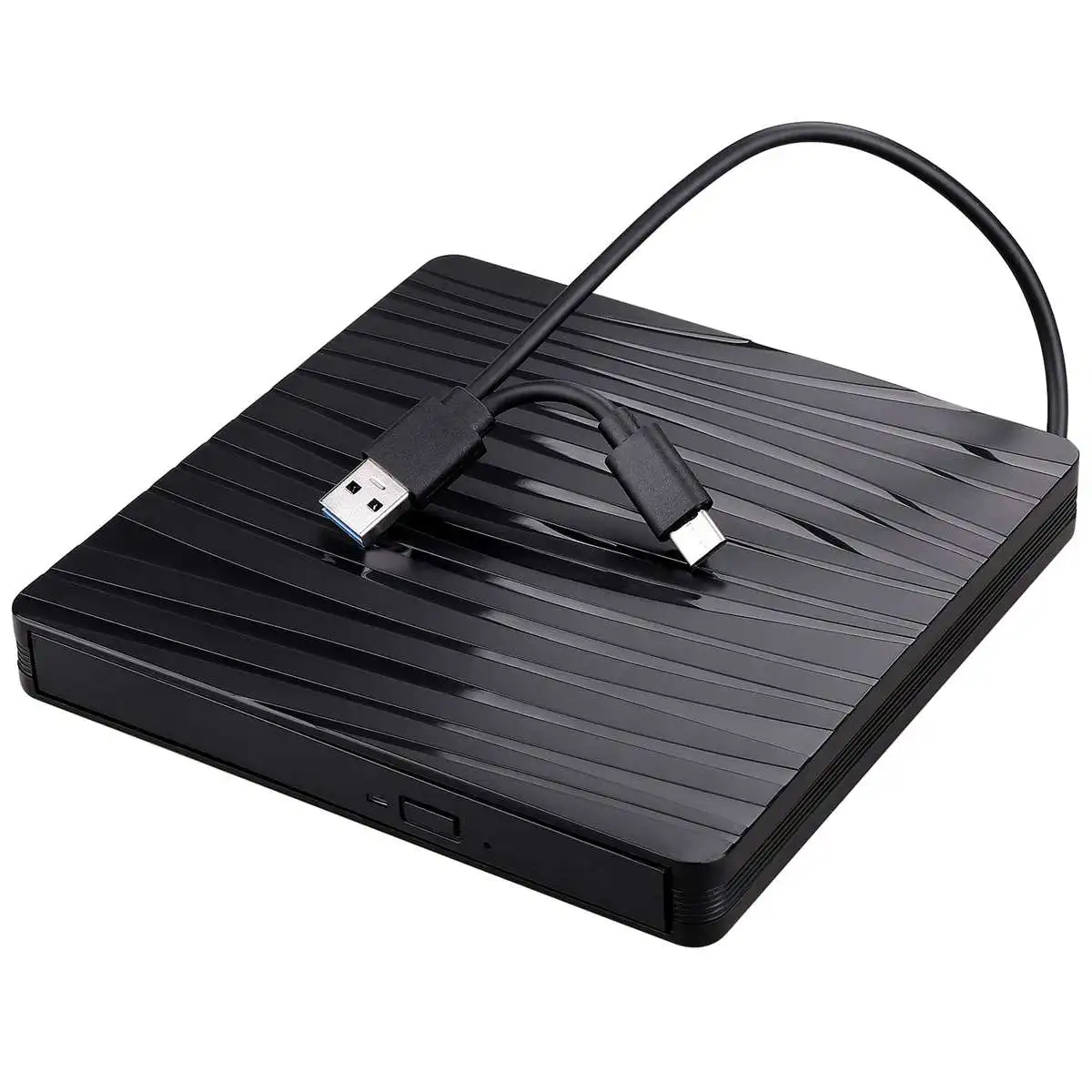 Внешний DVD привод Оптический привод USB 3,0 тип-c два в одном ПЗУ плеер CD-RW записывающее устройство для ноутбука Windows PC