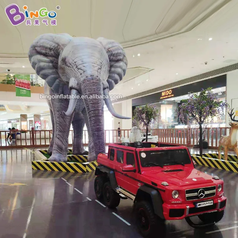 BinGo 3.9x2.5m Vivid inflatable elephant for outdoor activities decoration / giant balloon display toys | Игрушки и хобби