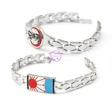 Браслет киметсу с демоном, без яйбы, камадо, танджироу, браслет, ювелирные изделия, подвеска для косплея