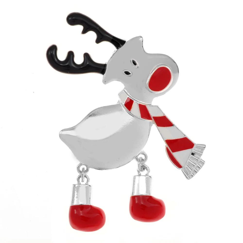 CINDY XIANG-broches de alce esmaltado para niños, broche de ciervo de  dibujos animados, alfileres de alta calidad, regalo de Navidad - AliExpress  Joyería y accesorios