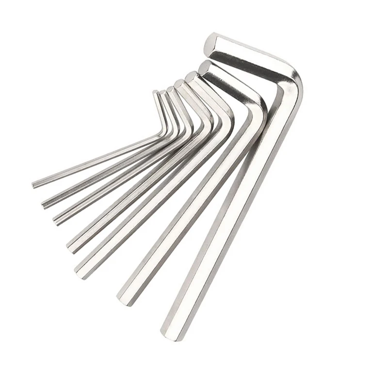 Litoexpe 10 Llaves Hexagonales Estándar De 18 Pulgadas Con Bucle