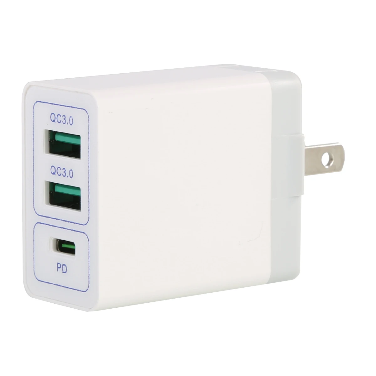 Универсальный 3 Порты и разъёмы USB Зарядное устройство складной PD двойной QC3.0 быстрой зарядки 36 Вт настенный обогреватель Зарядное устройство адаптер для MP3/MP4 для мобильных телефонов и планшетов