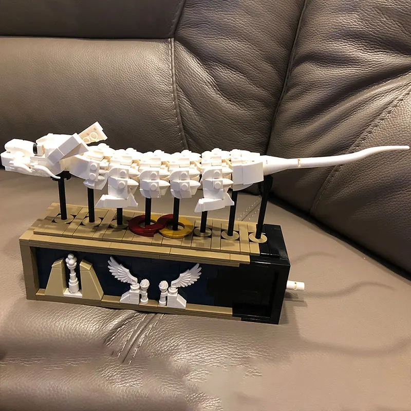 MOC 26756 полет Дракон Удачи динозавр Юрского периода Diy строительные блоки кирпичи