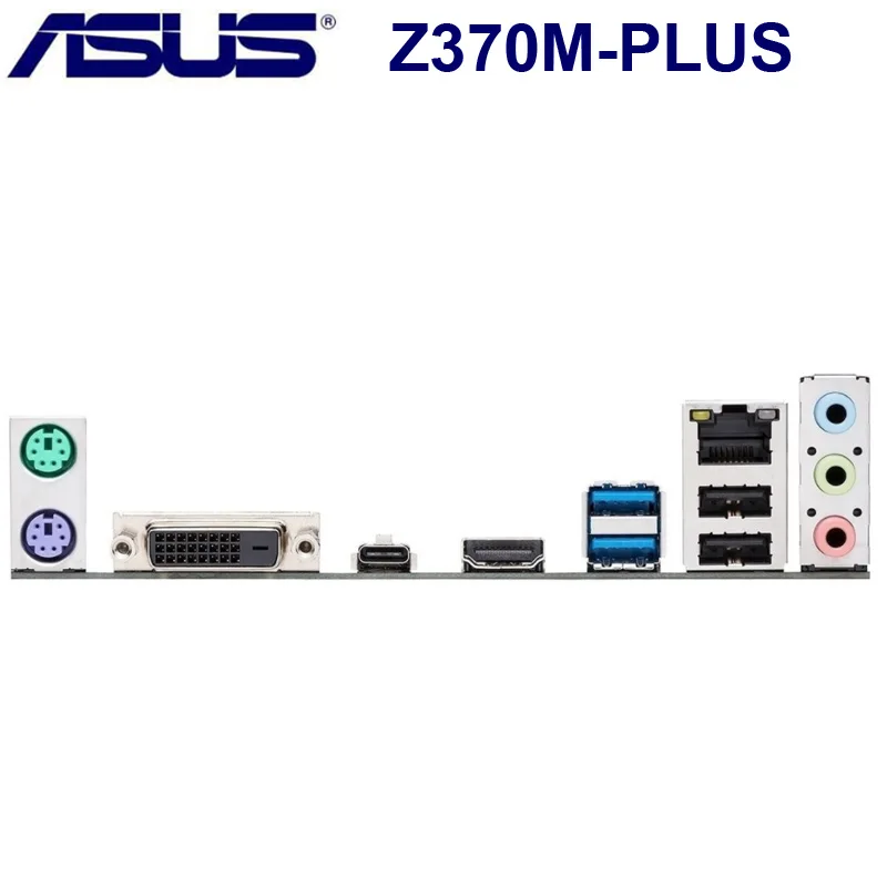 Asus PRIME Z370M-PLUS II Motherboard LGA 1151 Intel Z370 Core i7/i5/i3 PCI-E 3.0 M.2 Original Desktop Asus Z370 Mainboard best motherboard for home pc