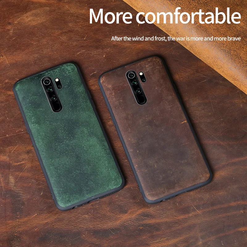 Чехол из натуральной кожи для xiaomi redmi note 8 pro k20, роскошный противоударный чехол для xiaomi Mi 9 T 9 T PRO, чехол из натуральной кожи