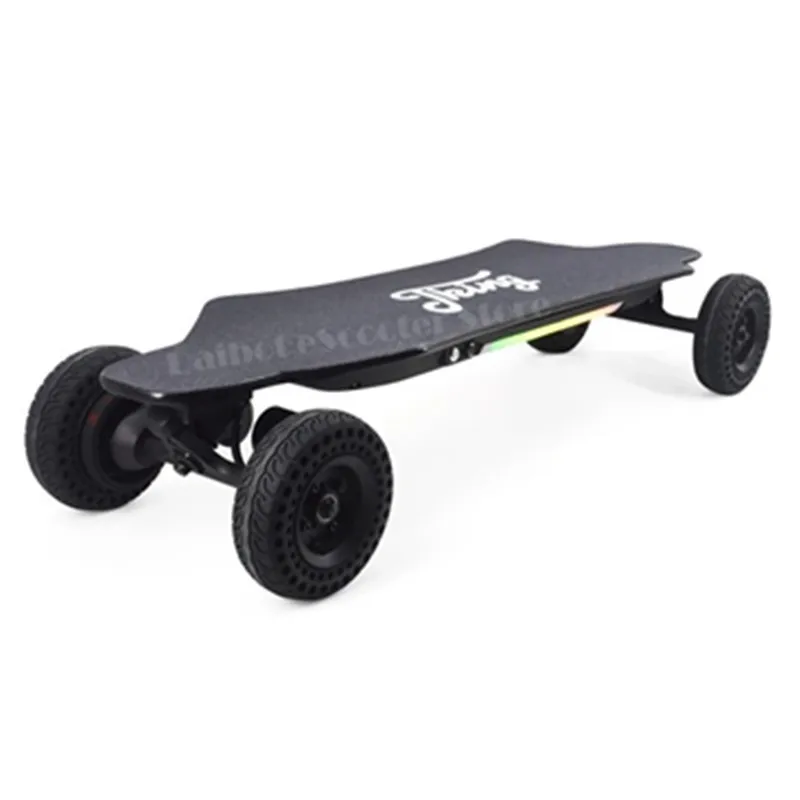 Scooter elettrico a quattro ruote, scooter elettrici SUV, potente, 2000 W, 40 km, H, skateboard con luci colorate - immagine 2