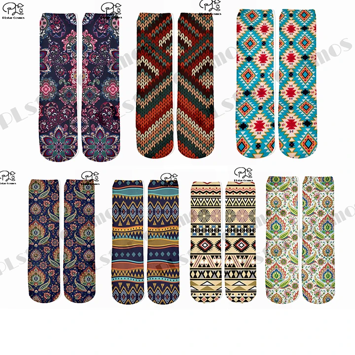 Новинка, модные носки Plstar Cosmos с оригинальным рисунком, забавные носки с 3 рисунками, уникальные носки с рисунками аниме для мужчин и женщин, высокое качество, Прямая поставка, стиль 1