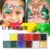 12 Цветов Нетоксичный Face Body Art Painting Body Safe Water Paint Oil Tattoo Makeup Cosmetic Bodypainting Halloween Party
