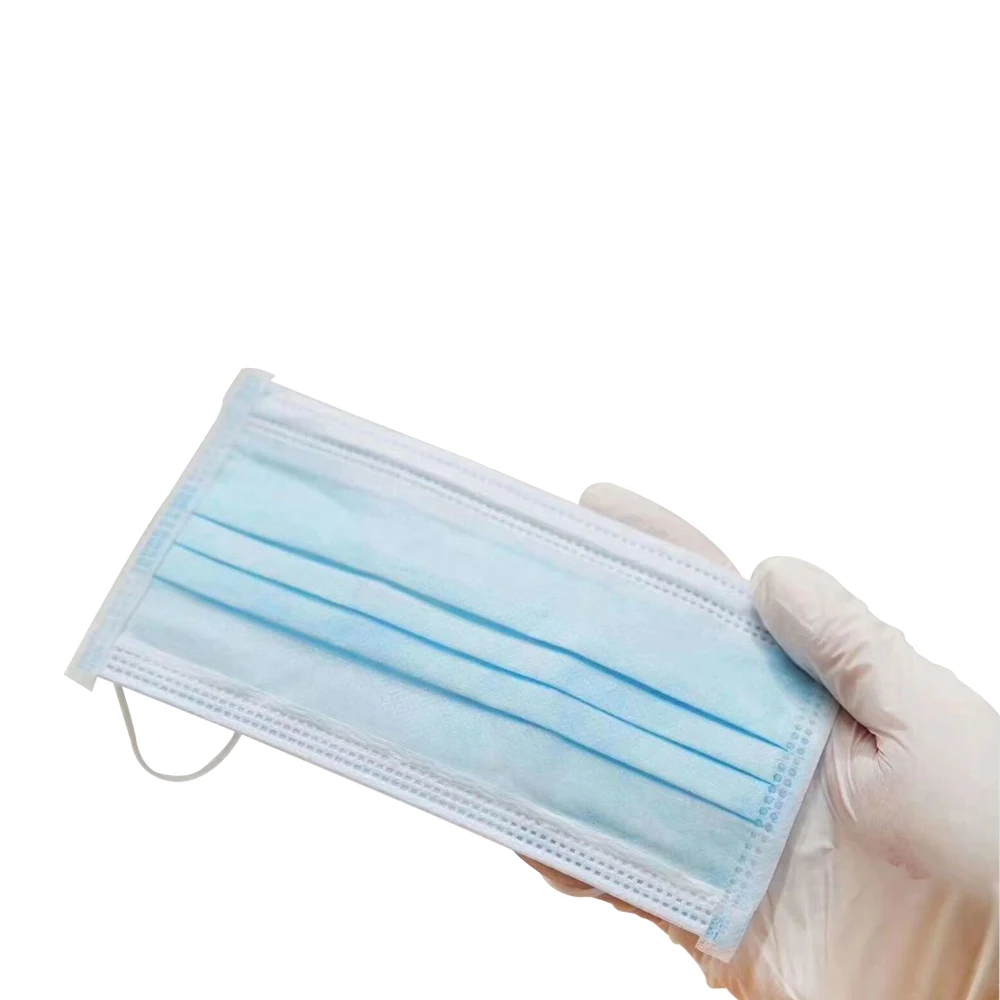 

Fast delivery Hot Sale 3-layer mask 50pcs Face Mouth Masks Non Woven Disposable Anti-Dust Meltblown cloth Masks Earloops Masks