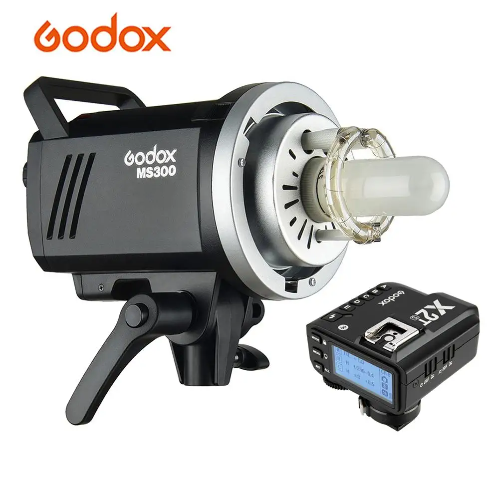 Godox MS300 студийная вспышка стробоскоп свет Monolight 300Ws 5600K 150 Вт лампа Bowens крепление+ X2T-S ttl вспышка триггер для камеры sony
