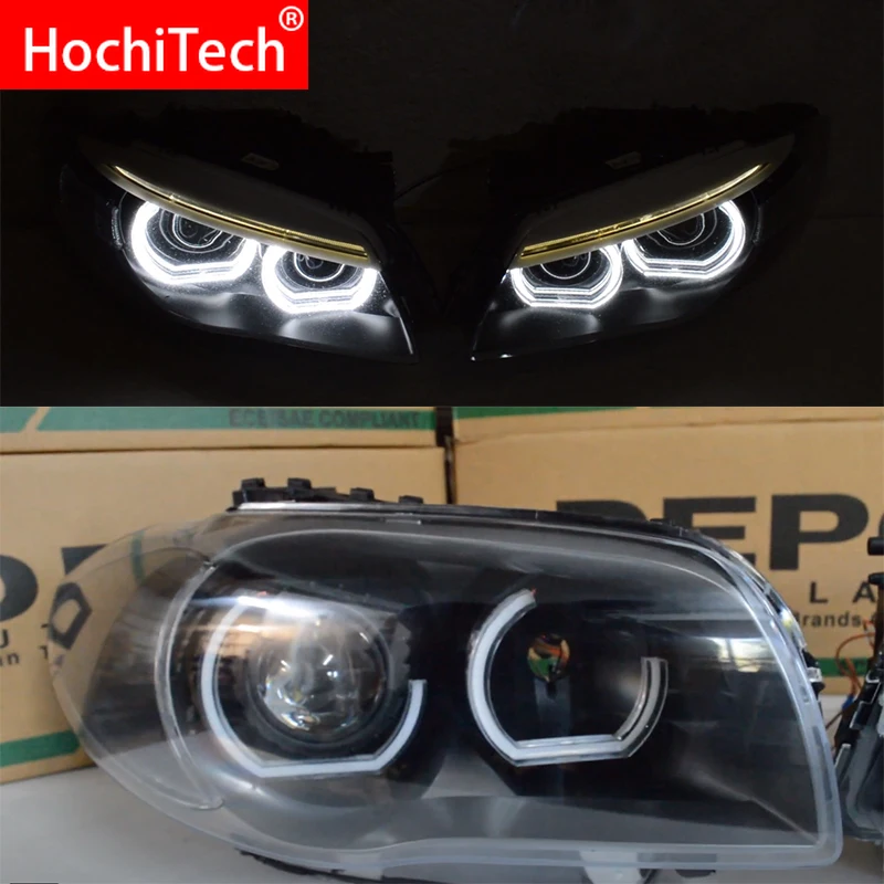 Светодиодсветодиодный глаза ангела для BMW E92 E90 E60 F30 F31 E82 F10 F11 x5 x6 E53 E70 E65