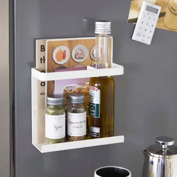 

Household Multifunctional Refrigerator Shelf, Bathroom Hardware Storage Rack, Air Conditioner Washing Machine Side Rack