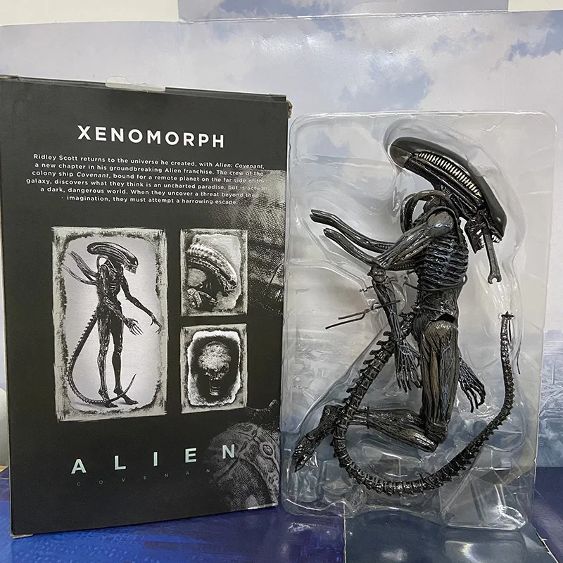 特撮 NECA Alien: Covenant - 7&quot; Scale Action Figure - Xenomorph Action Figure NEW NECA Alien：Covenant Movie figure Xenomorph Warrior 7