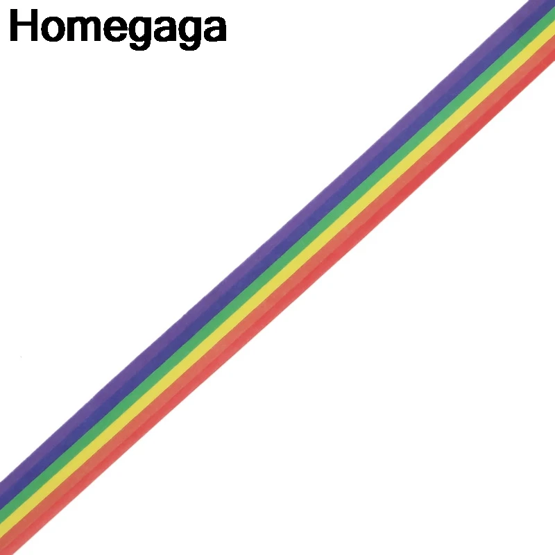Homegaga гомосексуальность Радуга самоклеющаяся декоративная лента канцелярские наклейки Скрапбукинг Бумажные пастеры DIY маскировки деглас подарок D2342