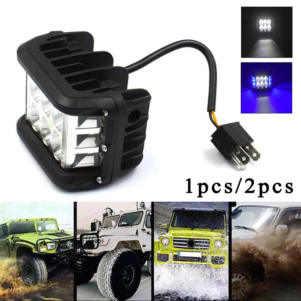 Светодиодный светильник для автомобиля, грузовика, Куба, бар, точечные прожекторы, стробоскопы, 90 Вт, 6000 K, 9 V-30 V