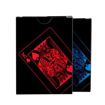 

55pcs/Deck Fadeless Home Party Anti Scratch Board Game Entertainment Waterproof PVC Color Randomly Adult Portable Playing Cards