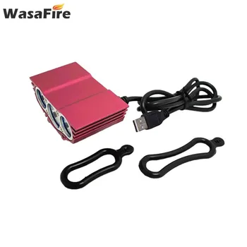 

Super Bright 3*XML-T6 LED Bicycle Light 10000LM Bike Head Light Night Cycling Lamp 5V USB interface Bike Front Light Headlamp