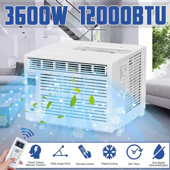 

Desktop air conditioner 3600W AC220-240V24-hour timer Cold use With remote control LED control panel 12000BTU Pet air conditione