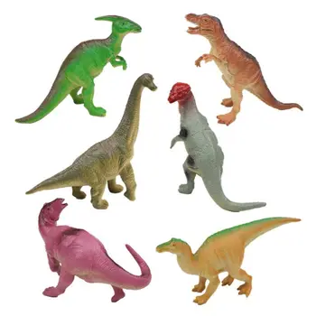 

12 Pcs Mini Dinosaur Play Set, Assorted Realistic Small Dinosaur Figure Model GXMB