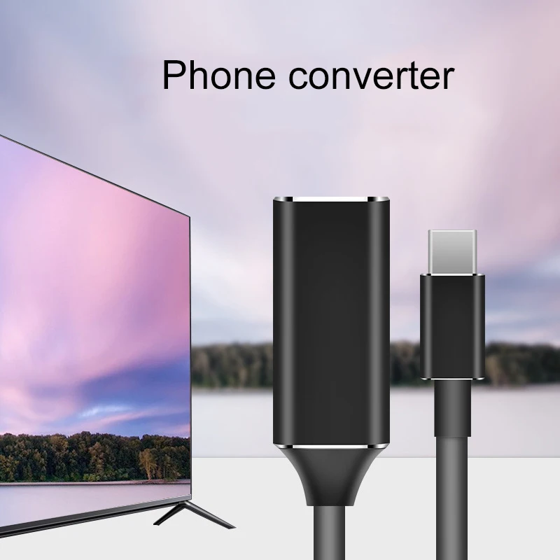 Переходник ams-usb C к Hdmi, адаптер Uni Usb type-C к Hdmi [Совместимость с Thunderbolt 3] для Pro //, Ip