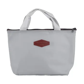 

Hot Insulated Tinfoil Aluminum Cooler Thermal Picnic Lunch Bag Waterproof Travel Tote Box Fashion 5 Candy Colors