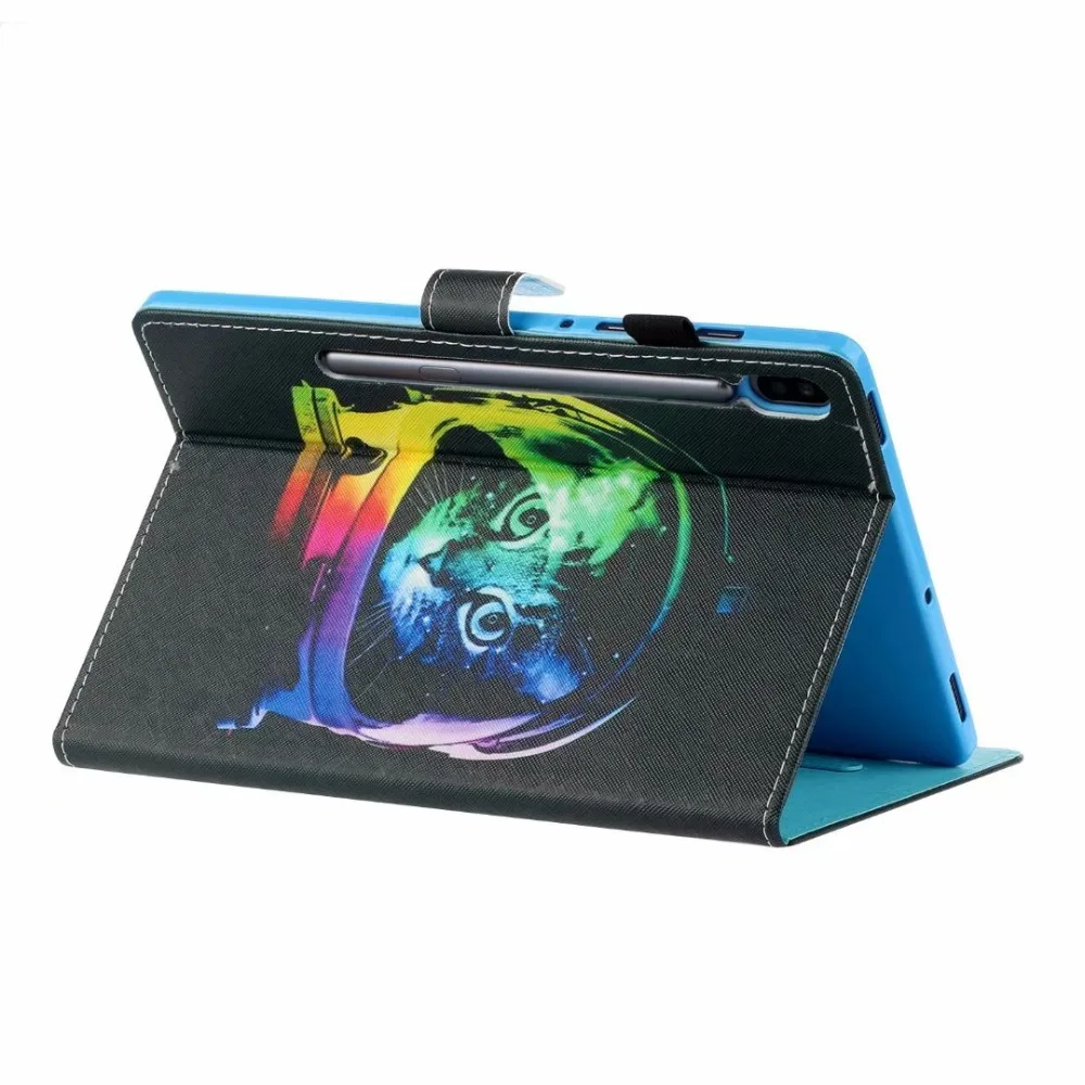 Кожа PU Смарт-Чехол для Samsung Galaxy Tab S6 10,5 SM-T860 SM-T865 T860 10," защитный чехол Мягкий защитный чехол для телефона