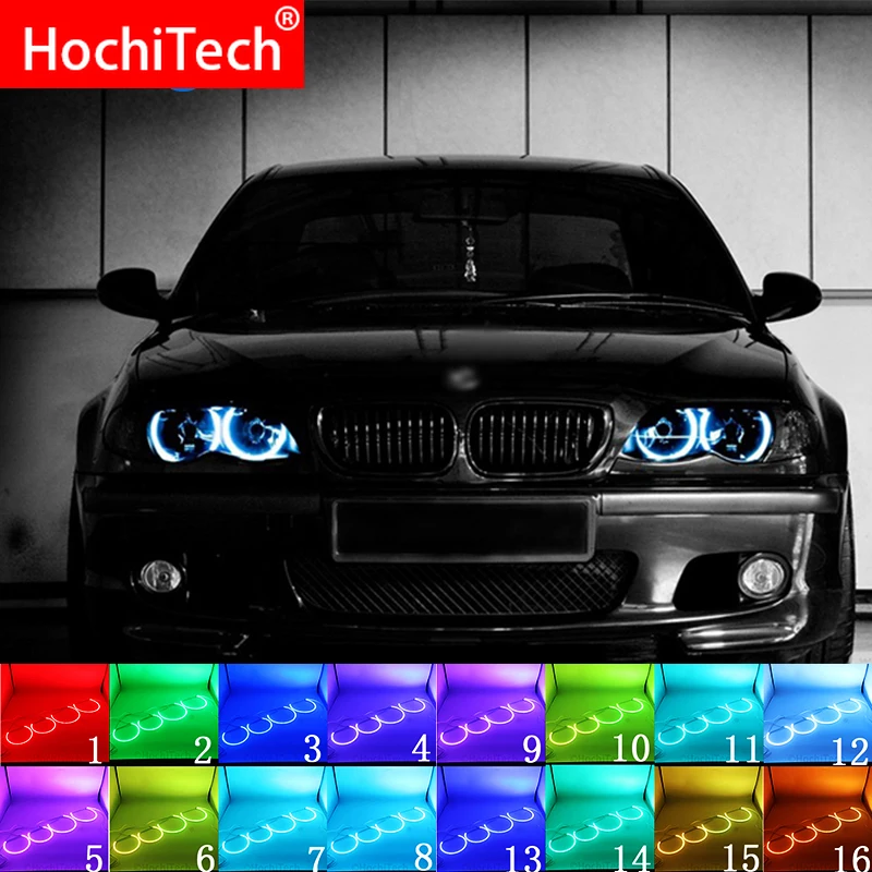 Аксессуары для фар BMW 3 серии E46 Седан Facelift 2001 05 разноцветсветодиодный ГЛАЗА