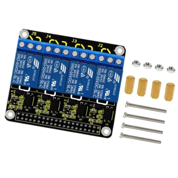 

5V Relay 4 Channel Relay Module Board Compatible with Raspberry Pi Model B