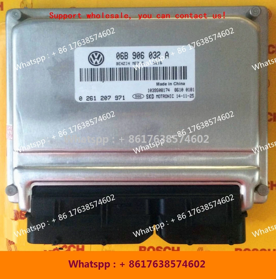 

For Passat Bora car engine computer board/06B906032A 0261207971/06B906032D 0261201230/06B906032 0261207970/06B906032E 0261206231