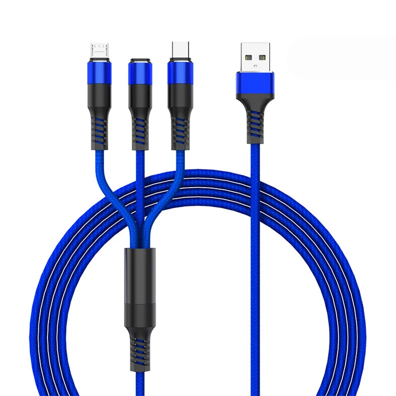 3 в 1 Usb кабель type C микро мобильный телефон кабель для iphone 11 X XS 8 7 6 samsung S10 5G S9 S8 Xiaomi huawei провод для быстрой зарядки