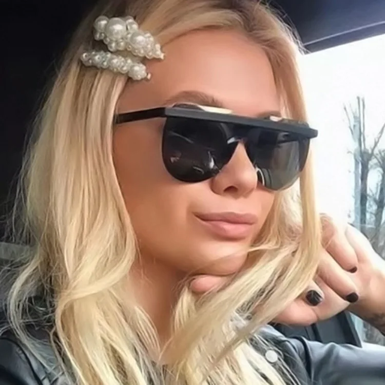 Женские квадратные солнцезащитные очки роскошные брендовые дизайнерские без