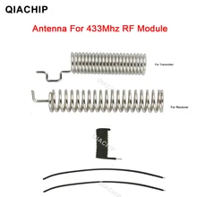 difoda 433 mhz Antenna For 433mhz RF Receiver and transmitter Module For Wireless Remote Controls 10pcs/1set