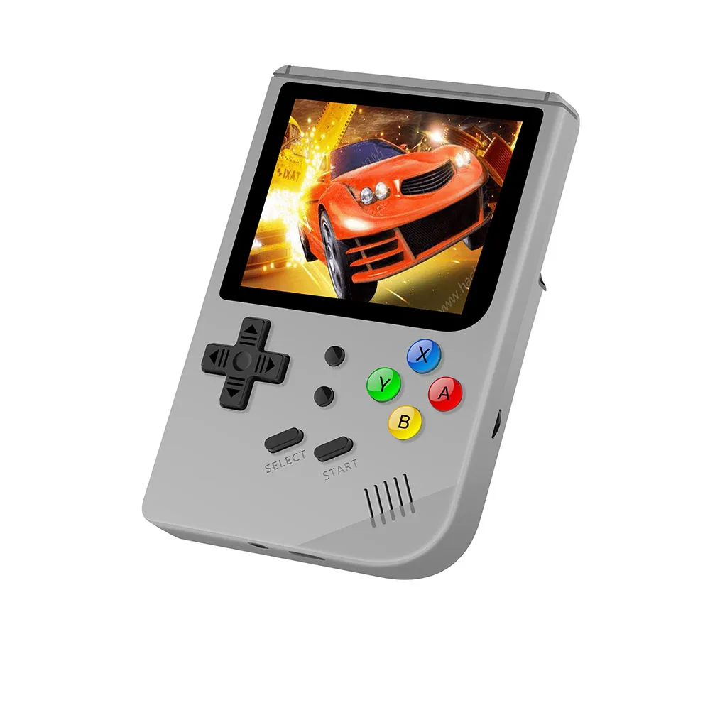 

New Rg300 3 Inch Video Games Retro Console 16GB Build-In 3000 Games Handheld Game Player Open System support download games