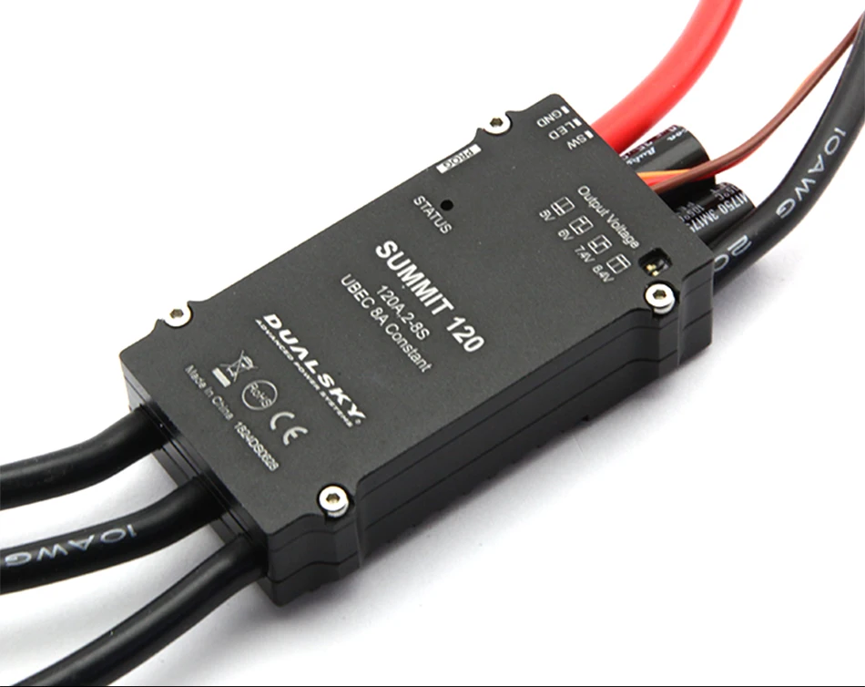 DualSky SUMMIT 100A HV 120HV 120A бесщеточный ESC HV версия для RC самолета с фиксированным крылом БПЛА
