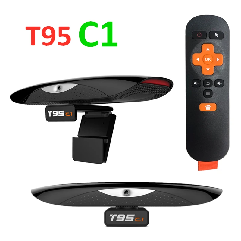 2021 Новый T95C1 Смарт Android Tv box 800 Вт Пиксельная камера 9 0 RK3368 Восьмиядерный Комплект