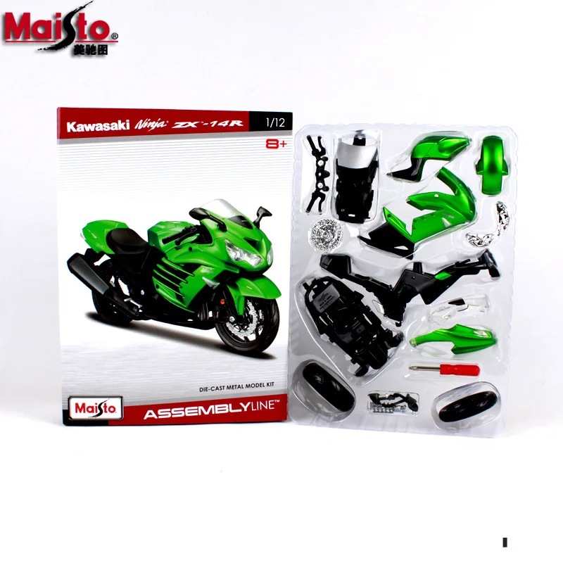 

Maisto/Maisto 1 than 12 Assembled Kawasaki ZX-14 Motorcycle Children'S Educational Assembly Motorcycle Model