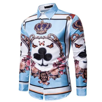 

Shirt Dress African For Men Hawaiian Shirt Long Sleeves Casual Mens Summer Shirts Hawaii Summer Beach