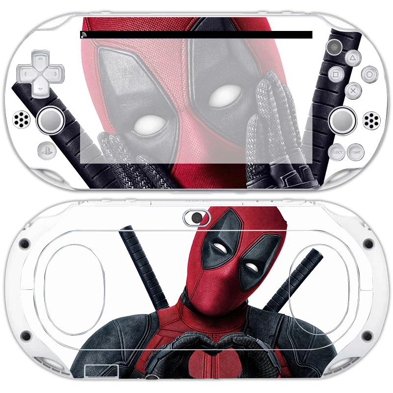 Deadpool Виниловая наклейка для sony playstation PSvita 2000 для PSv 2000 наклейка для кожи s