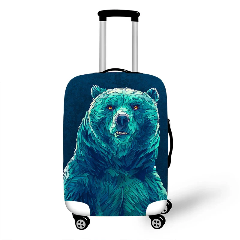 Защитный чехол для багажа для эластичного чемодана 18-32 дюймов Защитные Чехлы для путешествий аксессуары три медведя G1232