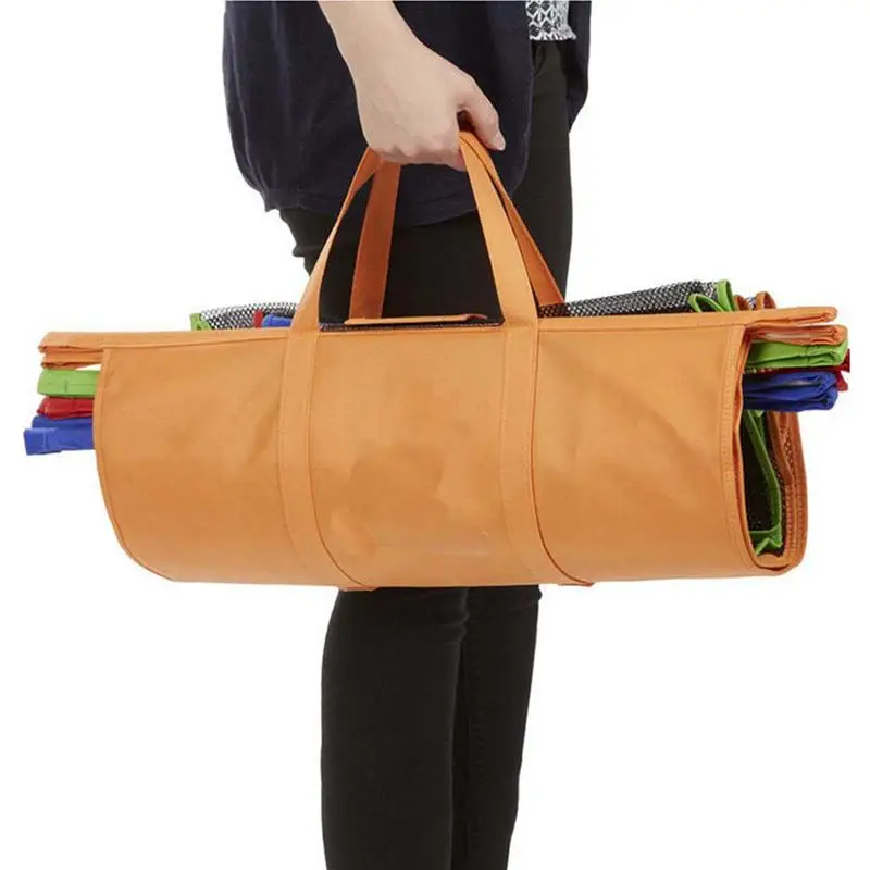 BEAU-4pcs Складная многоразовая сумка для покупок в супермаркете