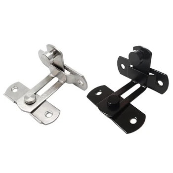 

Stainless Steel Barn Sliding Door Latch Lock for American Country Rustic Decoration Ornament Durable Anti-corrosion