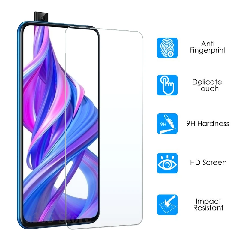 2 шт., Защитное стекло для huawei honor 20 v20 9x pro 8x,, закаленное стекло, защита экрана, камера honor 20pro, защитная пленка, 2 шт